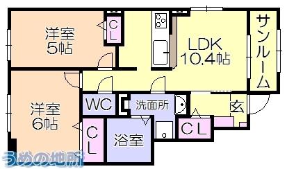 間取図(平面図)