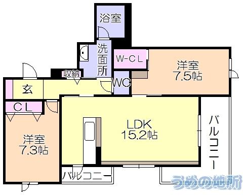 間取図(平面図)