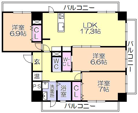 間取図(平面図)