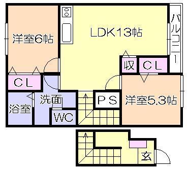 間取図(平面図)