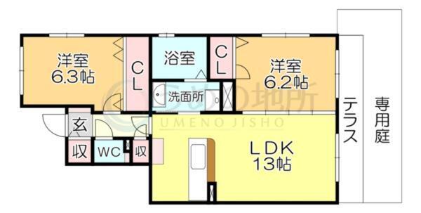 間取図(平面図)
