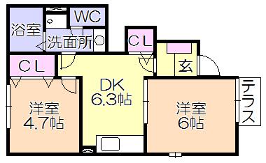 間取図(平面図)