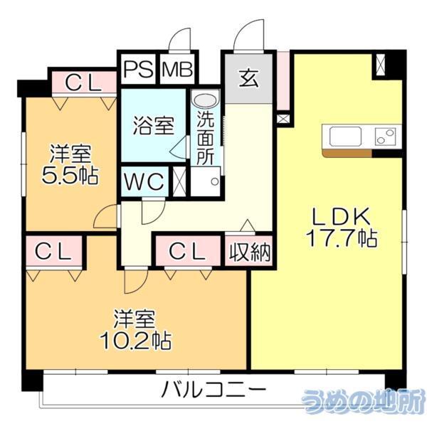 間取図(平面図)