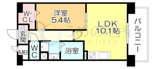 ﾗﾌﾚｼｰｻ医大通り（901） 間取り図画像