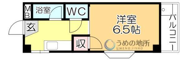 ｾｿﾞﾝﾄﾞﾐ-ﾙ（302） 間取り図画像