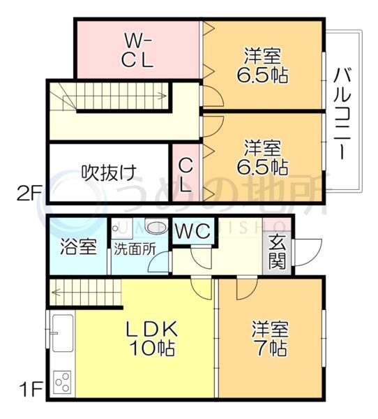 ﾄﾛｲﾒﾗｲII（2） 間取り図画像
