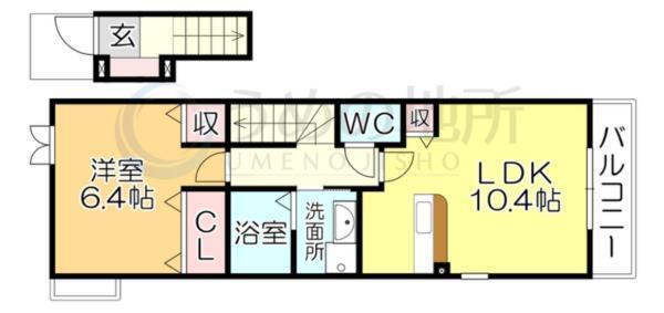 ｶｻﾞﾐﾗ（203） 間取り図画像