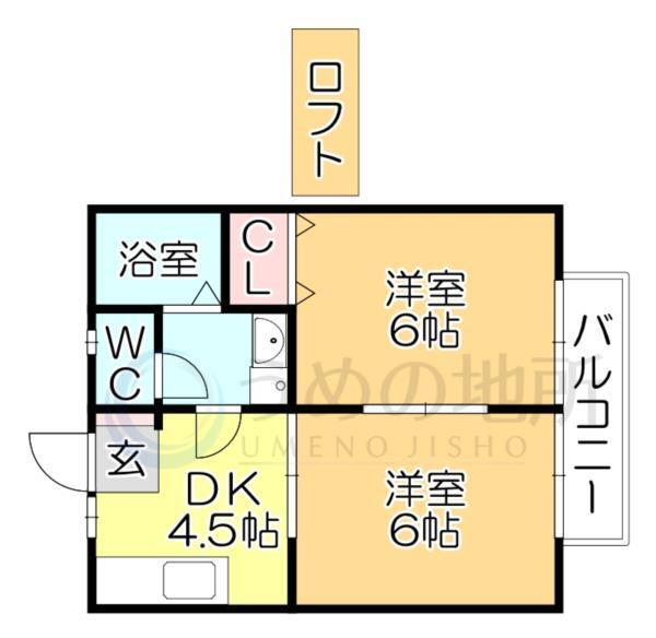 Old Country（105） 間取り図画像