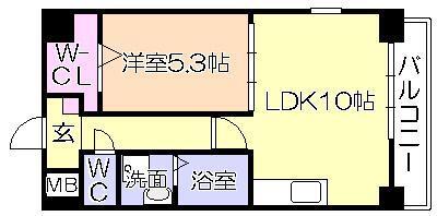 ｿﾚｲﾕ中央（105） 間取り図画像