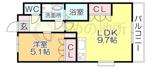 ｻﾝﾌｫﾚｽﾄ小森野（106） 間取り図画像