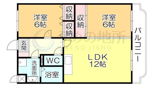 ﾒｿﾞﾝﾙﾐｴｰﾙ（303） 間取り図画像
