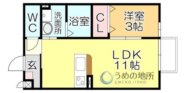 ﾛｲﾔﾙ・ﾚｾﾝﾃB（207） 間取り図画像