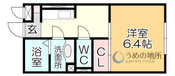 Respiral（105） 間取り図画像