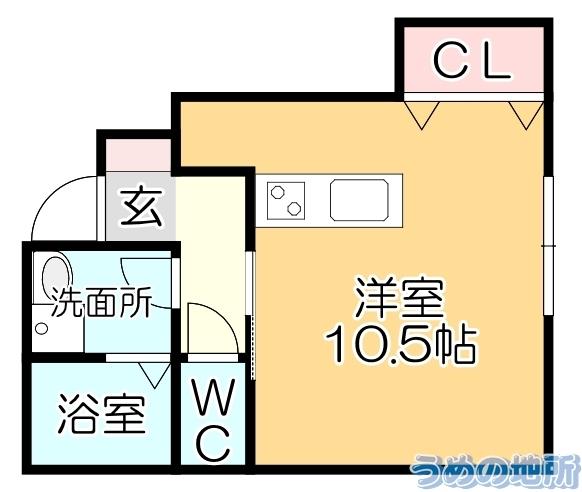 ﾙｼｪﾗﾝ（103） 間取り図画像