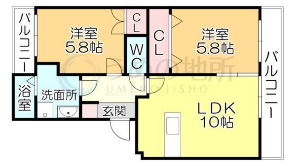 ｻﾝｼｬｲﾝｽﾃｰﾄ（101） 間取り図画像