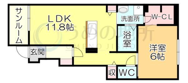 ﾘｳﾞｪｰﾙ恋町I（103） 間取り図画像