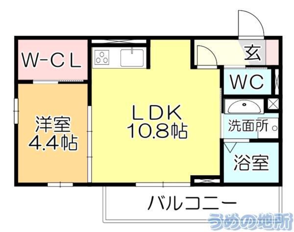 D-roomM.K.（303） 間取り図画像