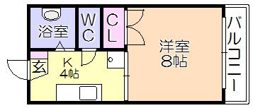 ｳｯﾃﾞｨ-ﾊｲﾂ（106） 間取り図画像