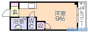 ﾙﾋﾟﾅｽ（211） 間取り図画像