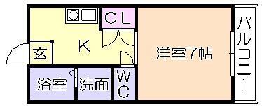 ﾛｯｸﾌｨﾙ日ﾉ出（305） 間取り図画像