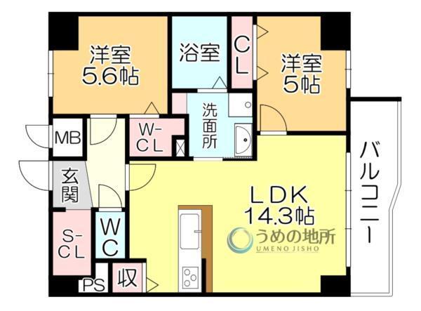 GOTOﾋﾞﾙﾃﾞｨﾝｸﾞ（903） 間取り図画像