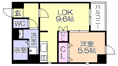J-PLACE東町（702） 間取り図画像