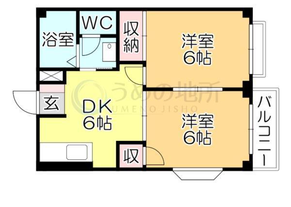 ﾚﾋﾟｭ-ﾄおんつかII（205） 間取り図画像