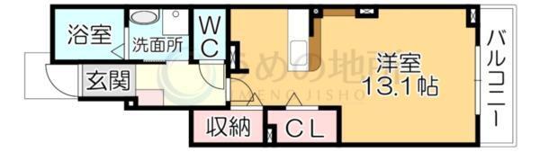 ｶｻﾞﾐﾗ（101） 間取り図画像