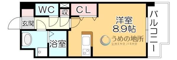 ﾌｫｰｳｨﾙｽﾞｺｰﾄ（305） 間取り図画像