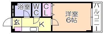 里村ﾋﾞﾙ（306） 間取り図画像