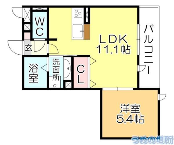 CASTILLO（302） 間取り図画像