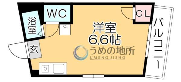 ｸﾞﾗﾝｼﾞｭﾃ矢取（101） 間取り図画像