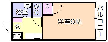 ﾙﾋﾟﾅｽ（303） 間取り図画像