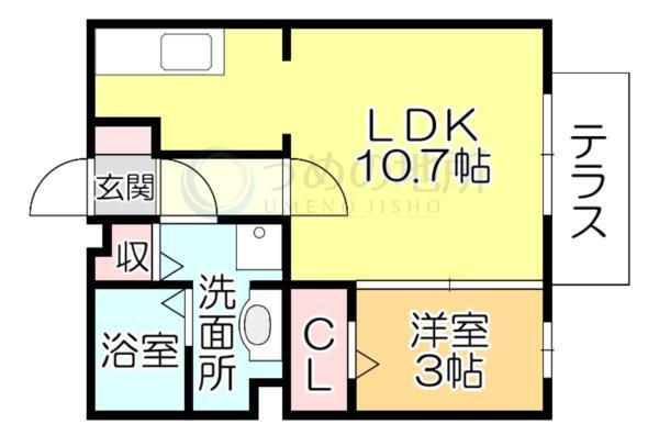ﾌﾞﾘｴｳﾞｪｰﾙ都（105） 間取り図画像