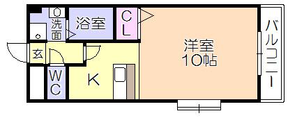 ﾗﾐｱｶｰﾒﾗ　ｳｰﾉ（103） 間取り図画像