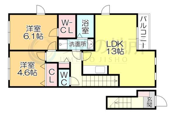 ﾎﾟﾑﾀﾞﾑｰﾙ（211） 間取り図画像