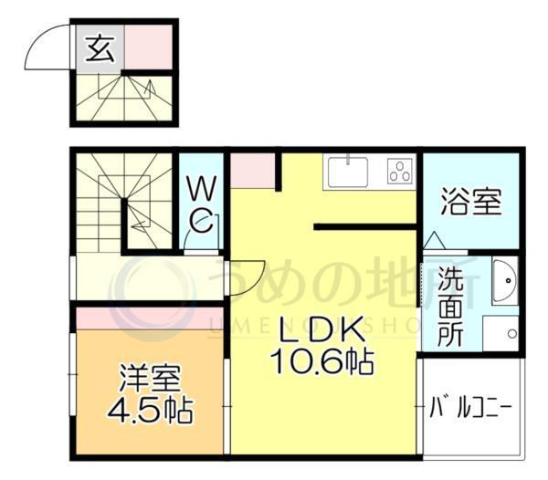 GRAN・A合川町（204） 間取り図画像