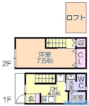Kanoa（B1） 間取り図画像