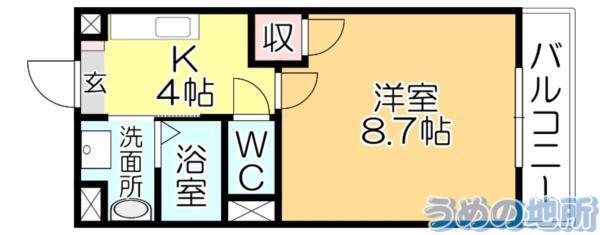 ﾄﾞﾘｰﾑﾊｳｽIII（103） 間取り図画像