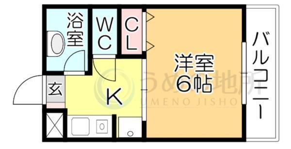 ﾋﾟｭｱ松本（307） 間取り図画像