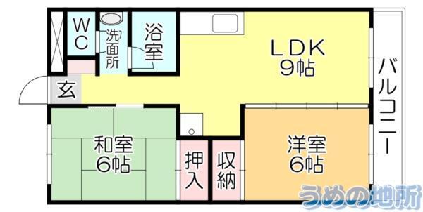 ｾｷﾚｲﾏﾝｼｮﾝ大手町（303） 間取り図画像
