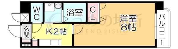 ﾌﾟﾛｽﾍﾟｰﾙS（103） 間取り図画像