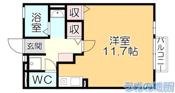 ｴｸｾﾙ東合川（103） 間取り図画像