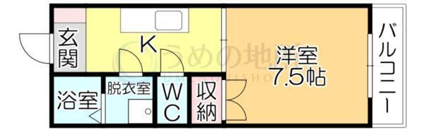丸善ｲﾝﾀｰﾋﾞﾙ（307） 間取り図画像