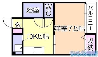 石村ﾋﾞﾙ（402） 間取り図画像