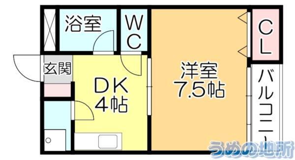 石村ﾋﾞﾙ（306） 間取り図画像