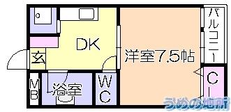 石村ﾋﾞﾙ（403） 間取り図画像