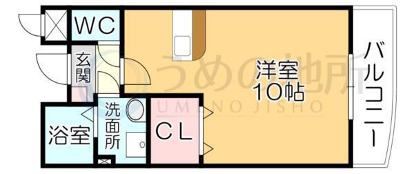 ﾗ ﾌﾛｰﾗ（302） 間取り図画像