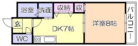 ｴｸｾﾚﾝｽ小森野（202） 間取り図画像