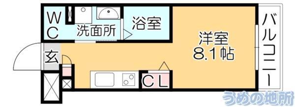 ｸﾞﾗﾝｼﾞｭｰﾙ大手町（702） 間取り図画像